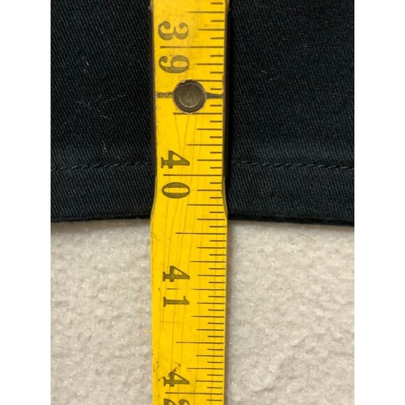 Brixton Wide Leg Pants Womens 25 High Waisted Black Chino Relaxed Fit - Picture 4 of 7